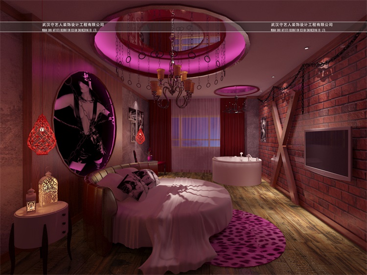 住情侣主题酒店好浪漫,情侣酒店有多干净