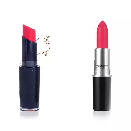 平价口红真的能代替大牌口红,大牌口红平价口红替代色