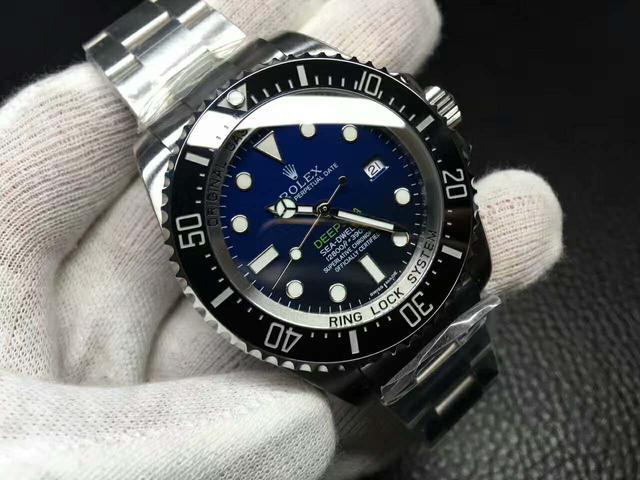 劳力士v7水鬼,渐变蓝鬼王v7对比正品