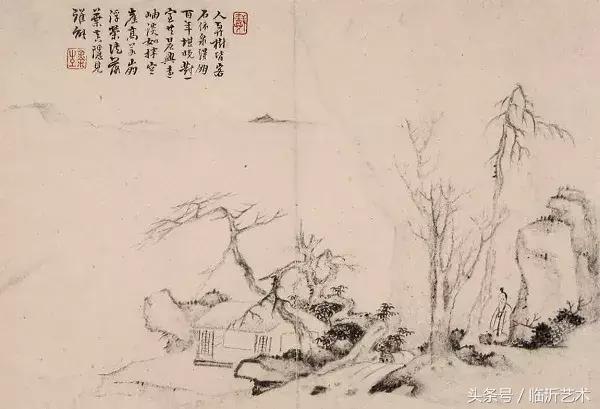 书法枯笔,枯笔之境的图片