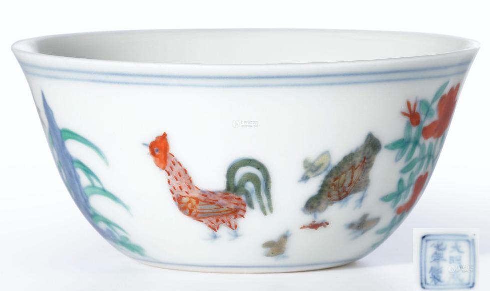 斗彩瓷器鉴定及特征,斗彩瓷器