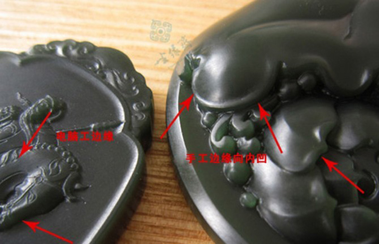 如何区别翡翠玉石是机器雕刻还是人工雕刻？鉴别手工雕与电脑雕