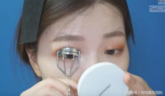 夏季少女甜美蜜桃妆,女神妆容高级写真