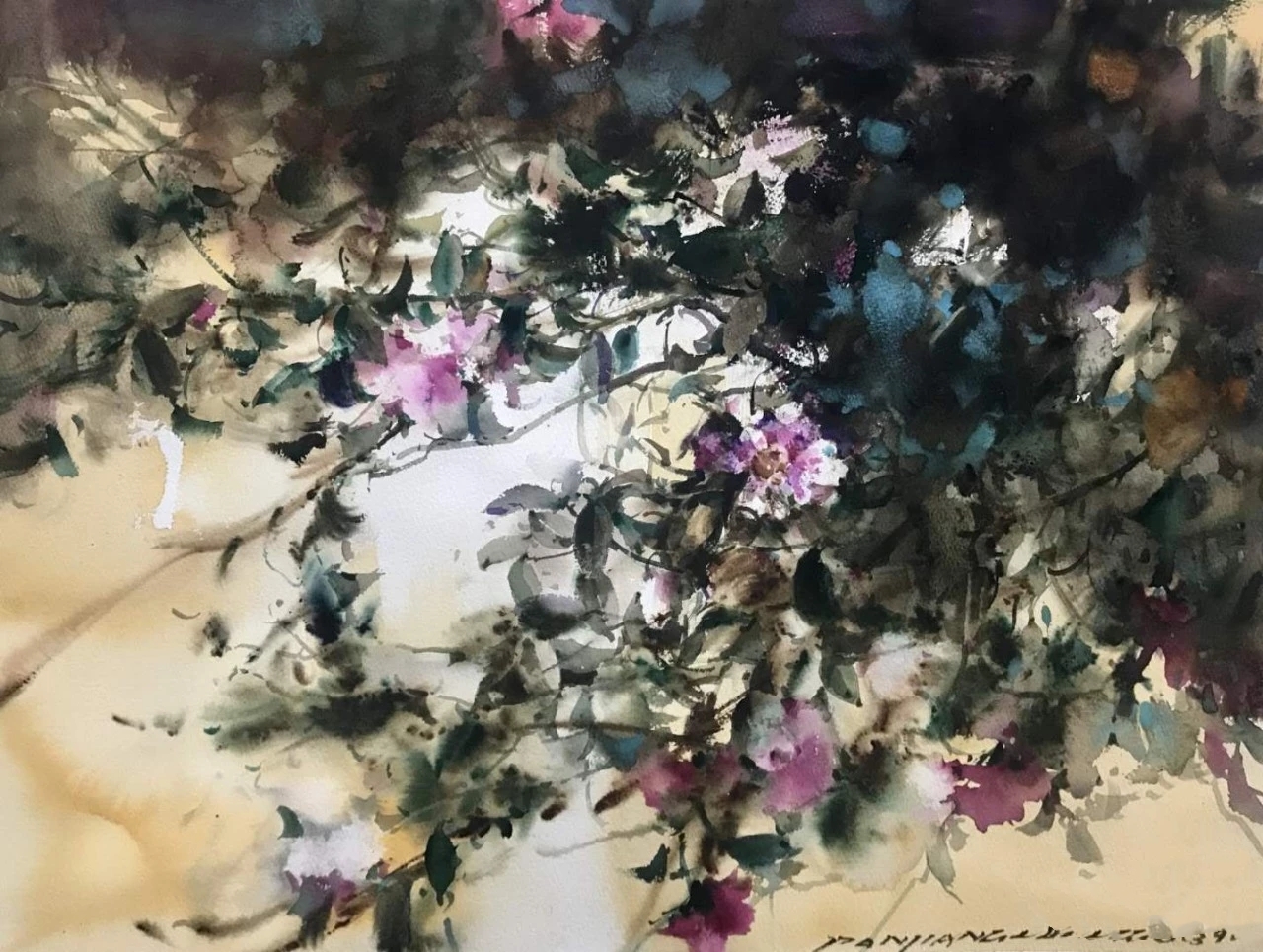 一组水彩,治愈型水彩作品