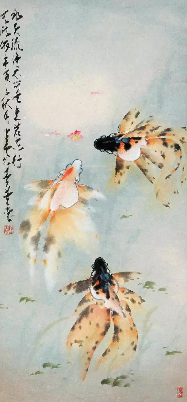 赵少昂花鸟鱼虫图片,中国花鸟大师赵少昂