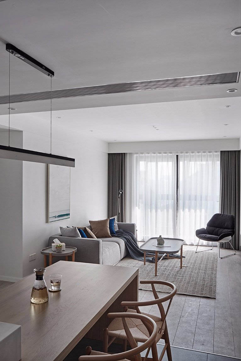 永泰县简约风格装修,呼和浩特永泰城75平米复式