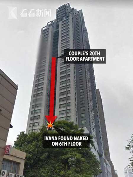 嫩模坠楼全裸惨死美富豪夫妇招认三人“玩过夜”