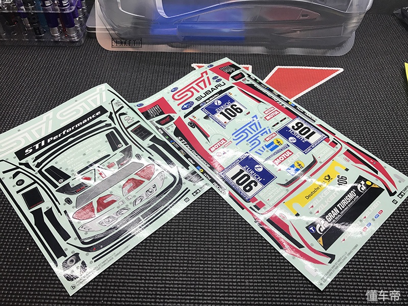 超人继续分享KYOSHOTF7的新车壳