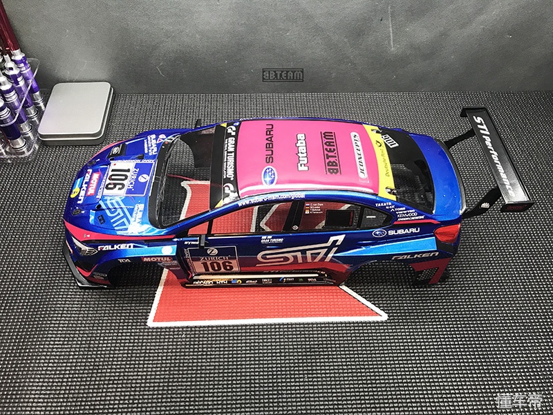 超人继续分享KYOSHOTF7的新车壳