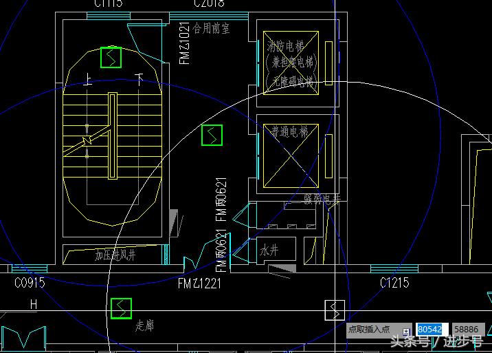 地库火灾自动报警系统平面图讲解,cad快速看图如何画消防报警图