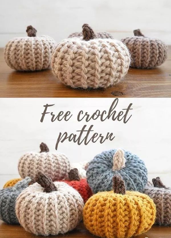 手工编织大南瓜详细针法和图片,手工南瓜编织视频教程全集