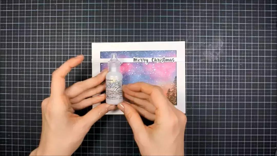 星空怎么画而且还是用水彩笔画的,教程水彩星空