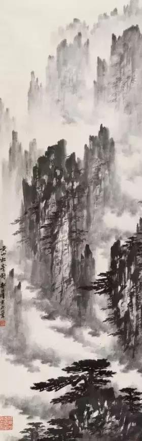 郭传璋山水高清,郭传璋山水画作品欣赏
