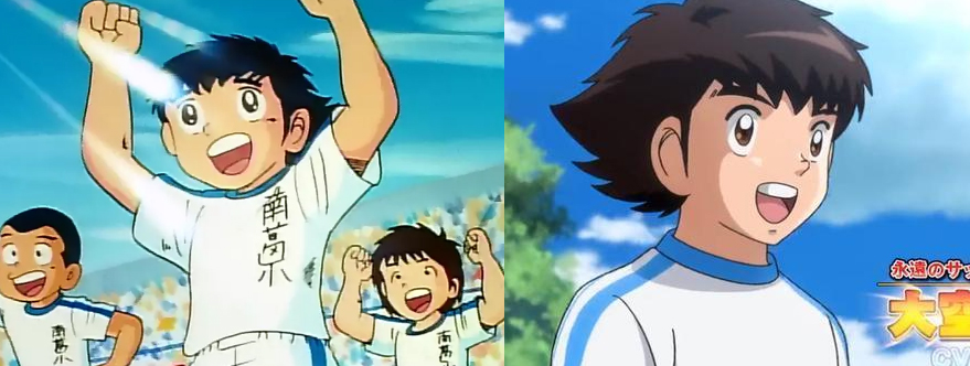 大空翼第一次踢破球网,大空翼终于上场比赛世青赛