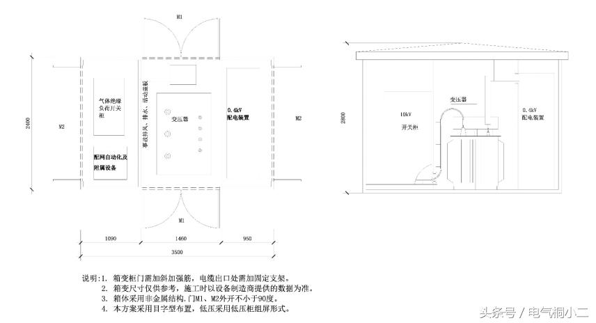 箱变接线,箱变接线图