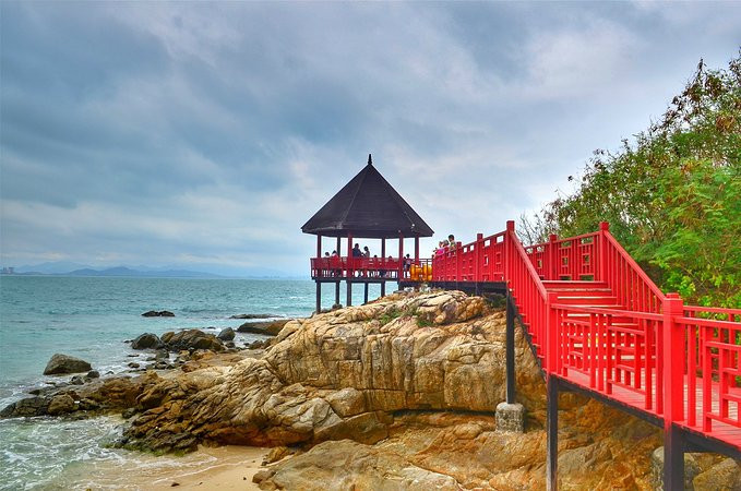 爱旅行爱生活之海南三亚蜈支洲,爱旅行游记攻略