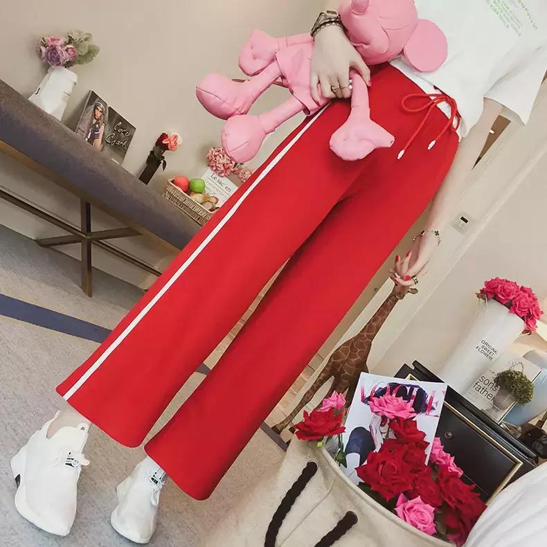 女童简约百搭休闲裤,百搭款慵懒风休闲裤女款