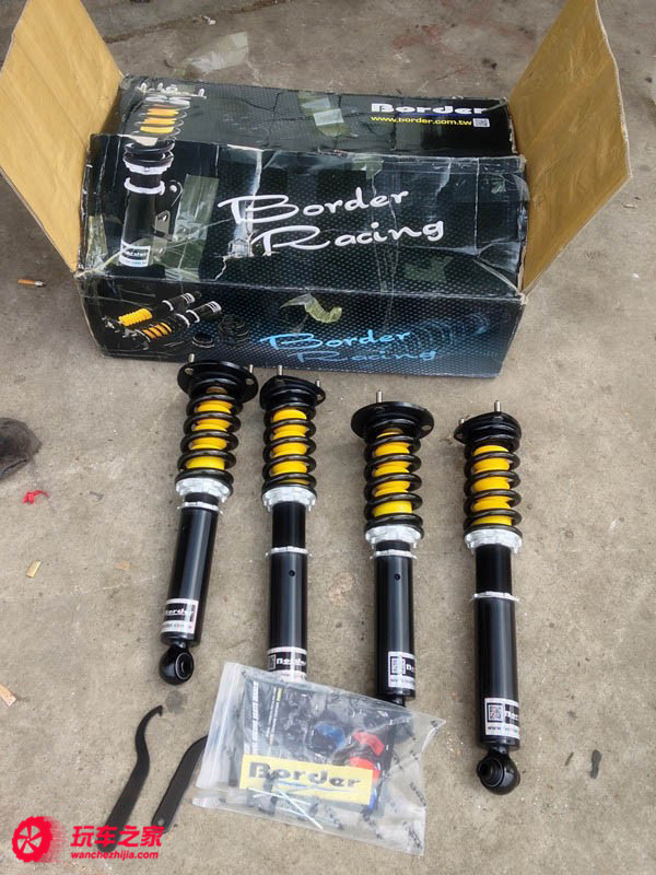 锐志提升操控基础改装,锐志改装绞牙避震效果对比