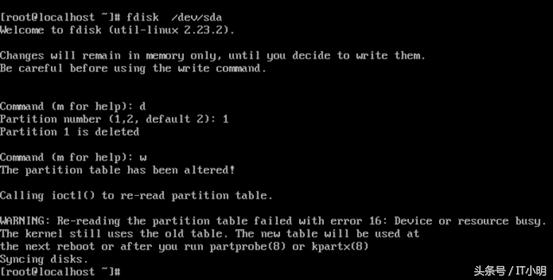 装linux系统时给磁盘分区出现警告,linux磁盘误删数据如何恢复
