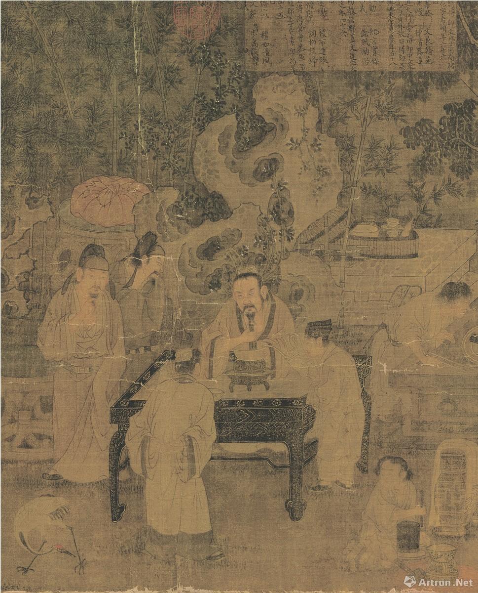 知音有雅好文士雅集图中的风雅之趣