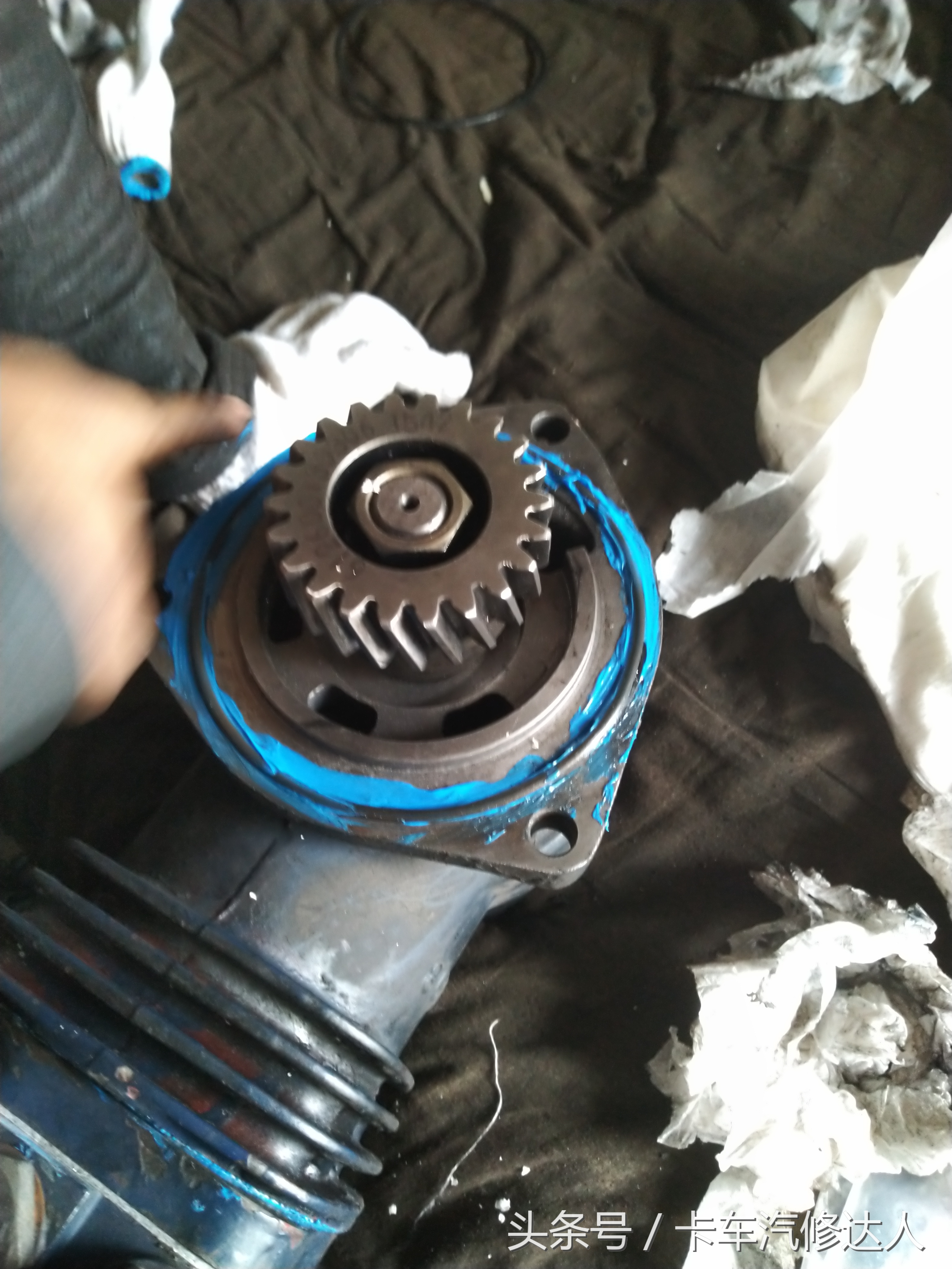 气泵维修全过程,气泵空压机常见故障及维修