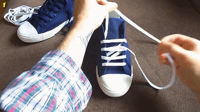 鞋带怎么穿不用系又好看,让鞋子颜值翻倍的5种鞋带系法