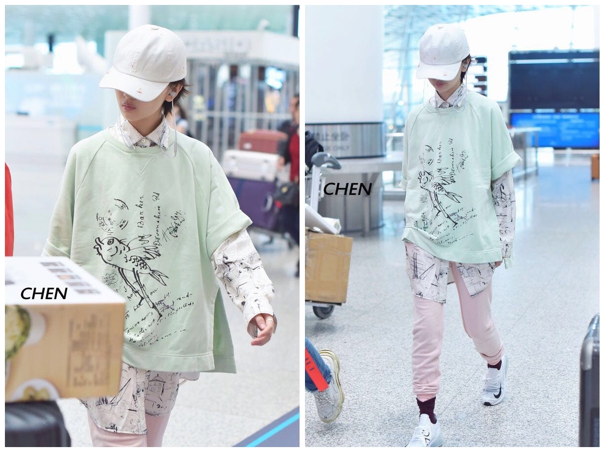 周冬雨burberry格子裙,周冬雨最新款burberry格子衬衫