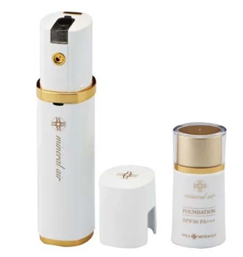 平价好用的粉底喷雾,粉底清透版100