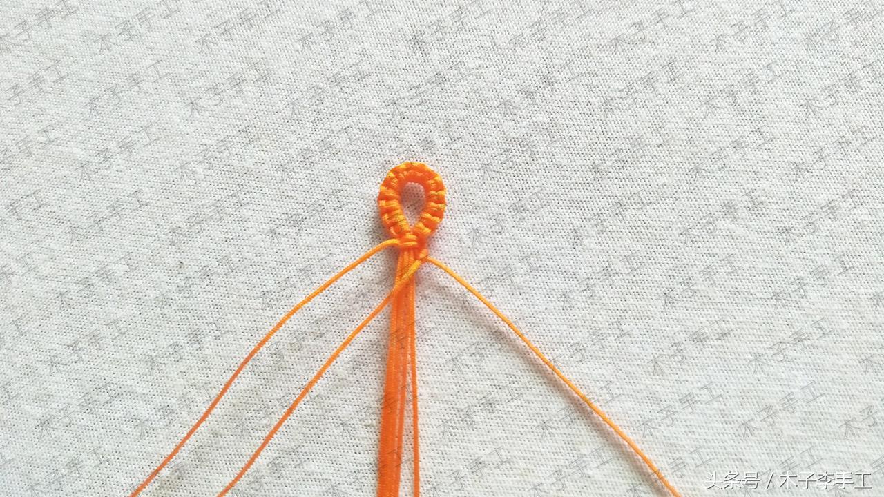 看了教程学不会咋办,最简单快速完成的纯红绳手链