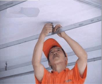 天花吊顶扇灰步骤,扇灰吊顶顺序