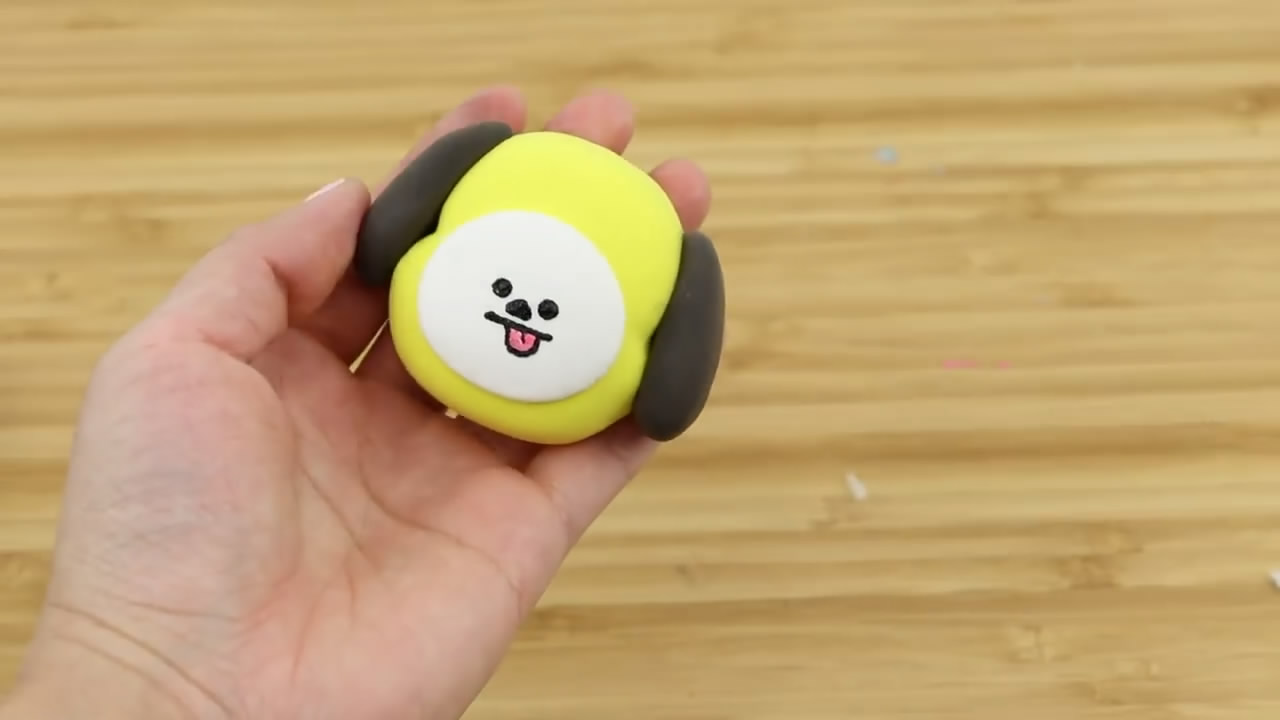 超轻粘土手机壳diy教程搞怪,黏土手机壳diy可爱搞怪的