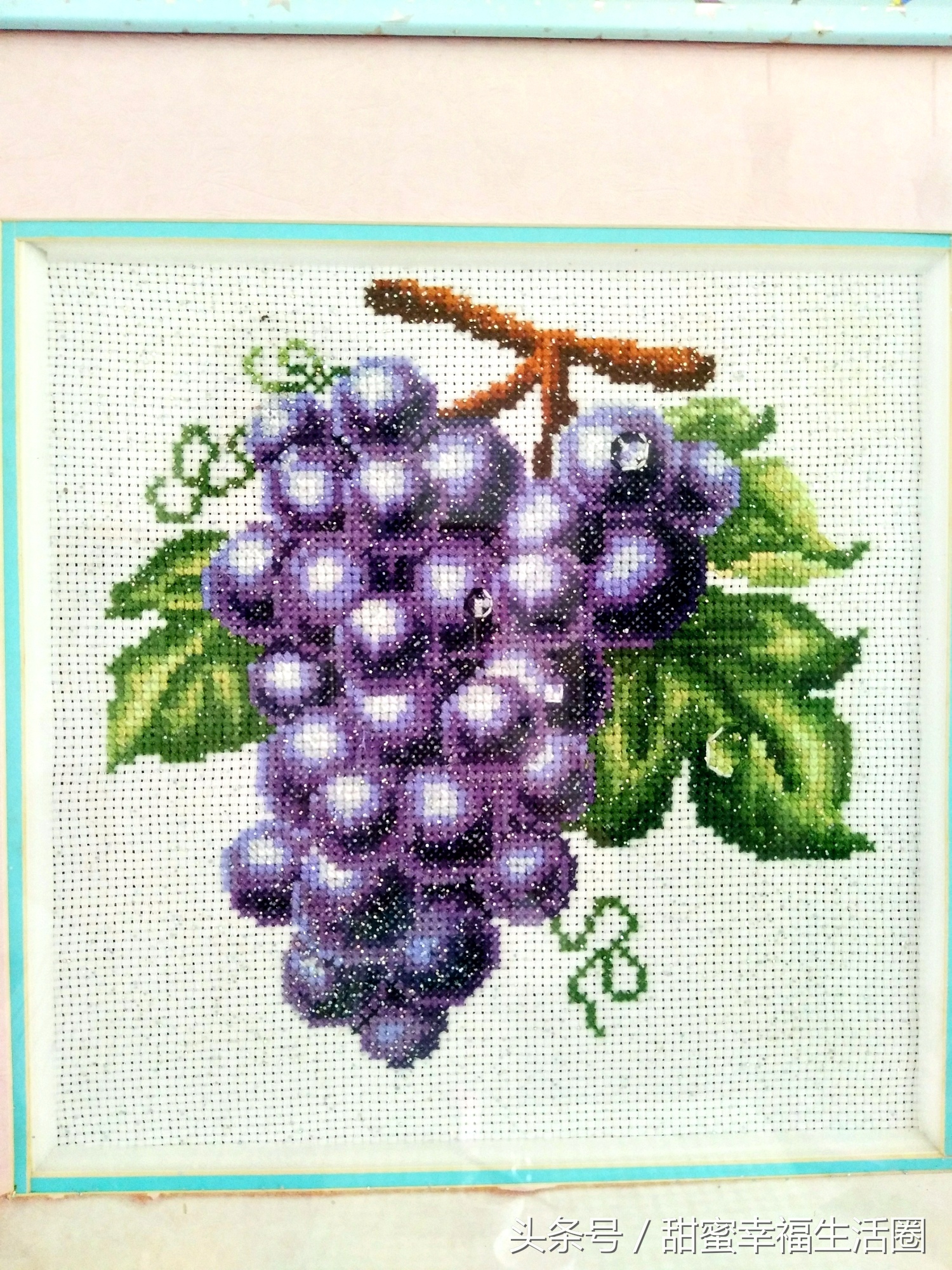 十字绣一针一线的艺术,十字绣一针一针的绣出一幅图