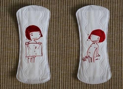 卫生巾原来是这么用的么,卫生巾科普