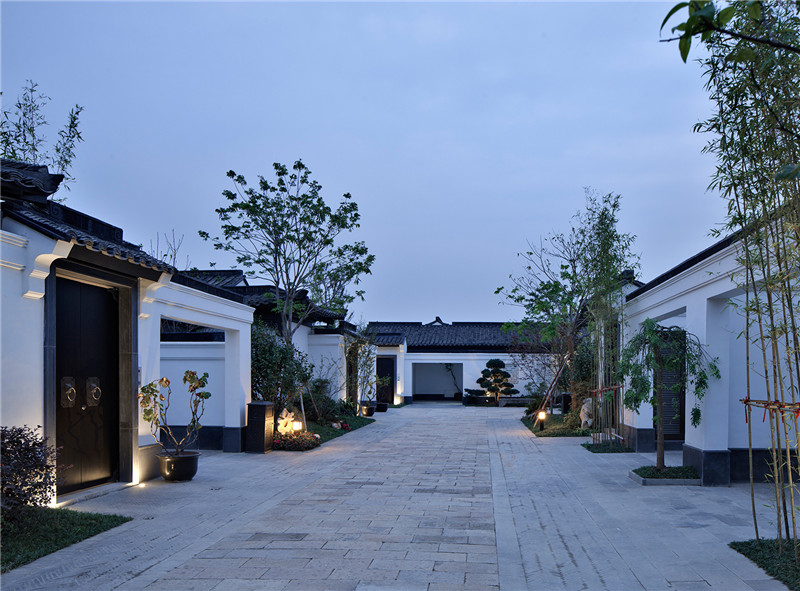 安吉桃花源中式合院,安吉桃花源隐竹园