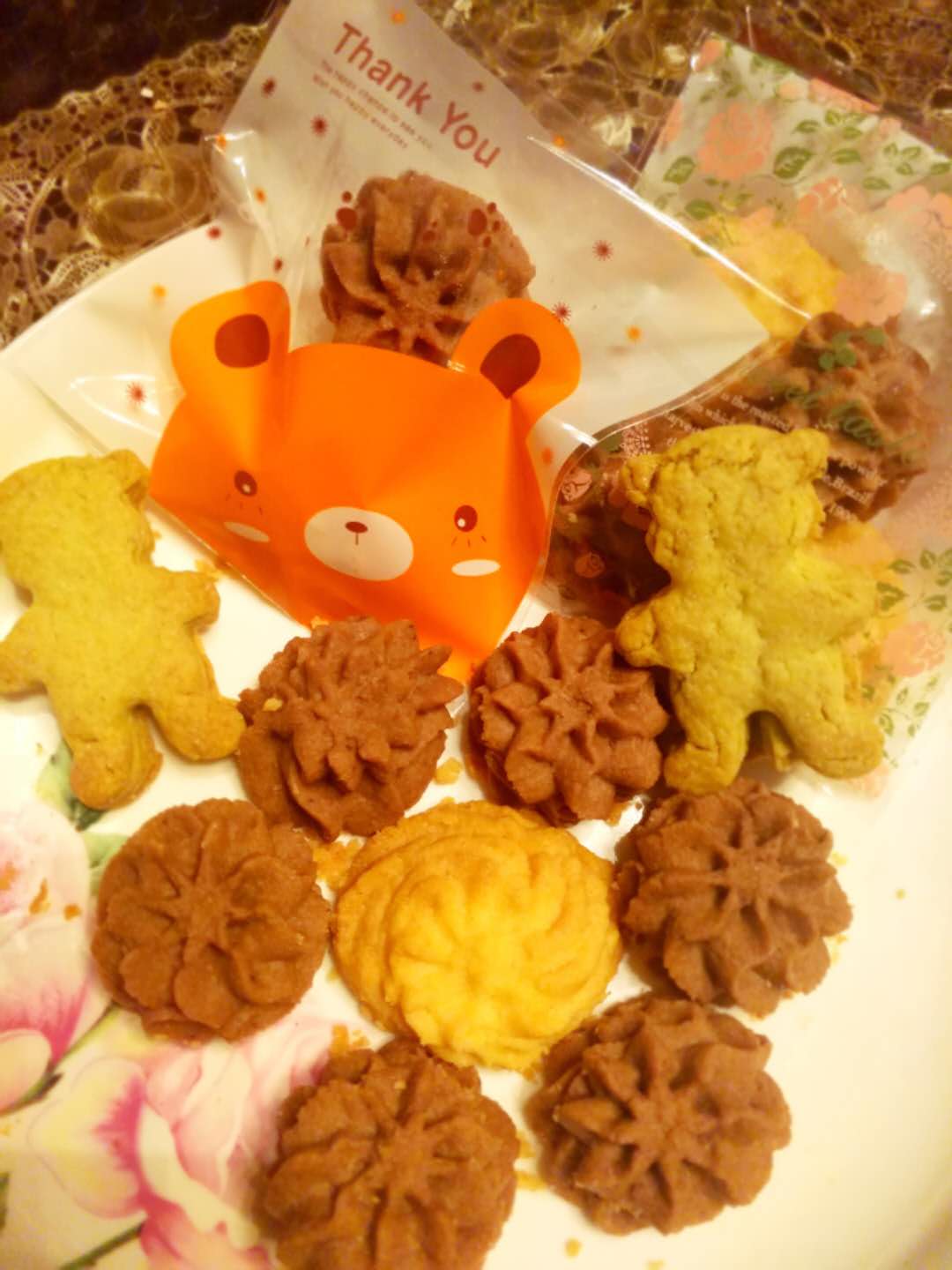 入口即化的网红曲奇咖啡小花配方！