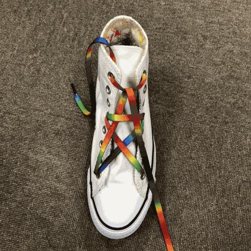 简单且牢固的鞋带方法,鞋带教程学了三年才学会