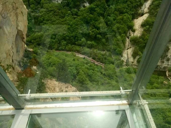 五一北京密云清凉谷玻璃栈道,密云清凉谷游玩照片