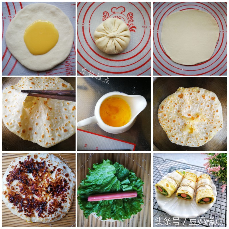 100种街边小吃教程,街头小吃用十几个铁圈做的小吃