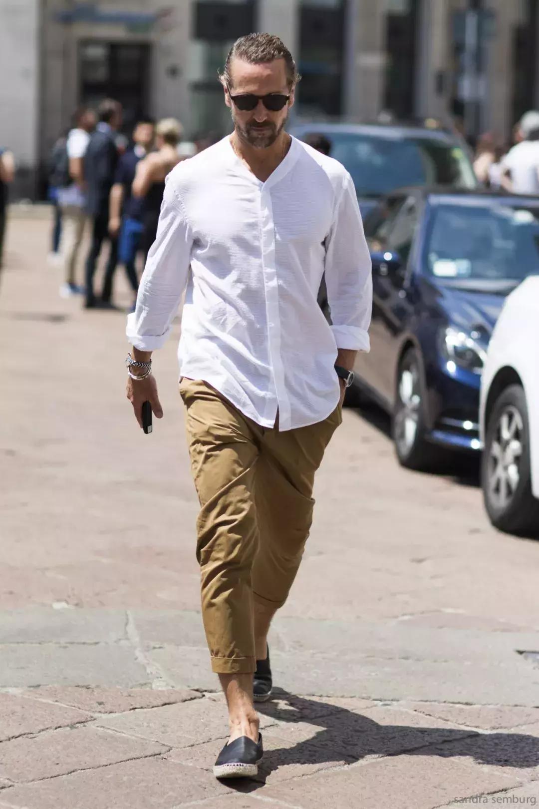 亚麻衬衫怎么穿才有品位,亚麻衬衫夏季穿最舒服