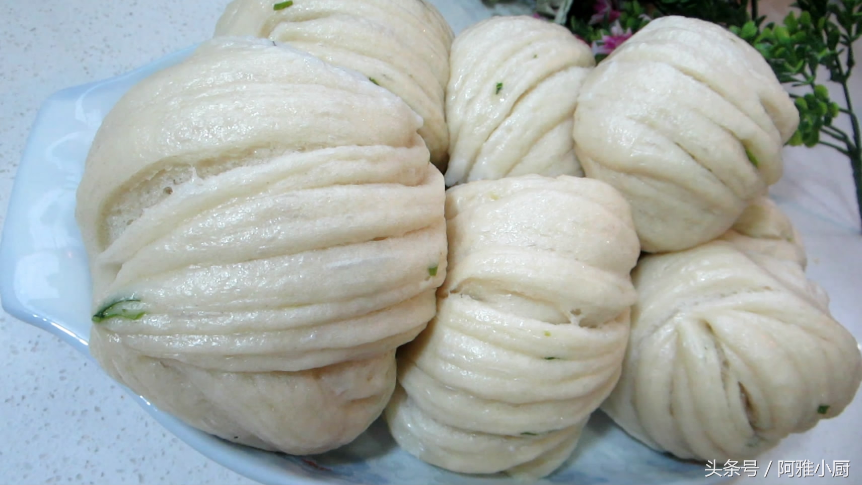 怎么做出好看又好吃的花卷,红薯花卷怎么做简单又好吃