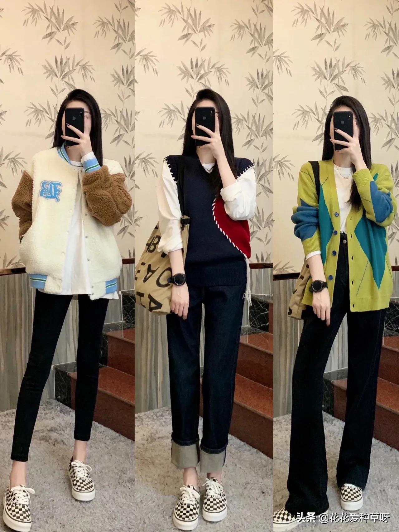 早秋穿不腻的休闲风穿搭,又是一套高品质的时髦穿搭