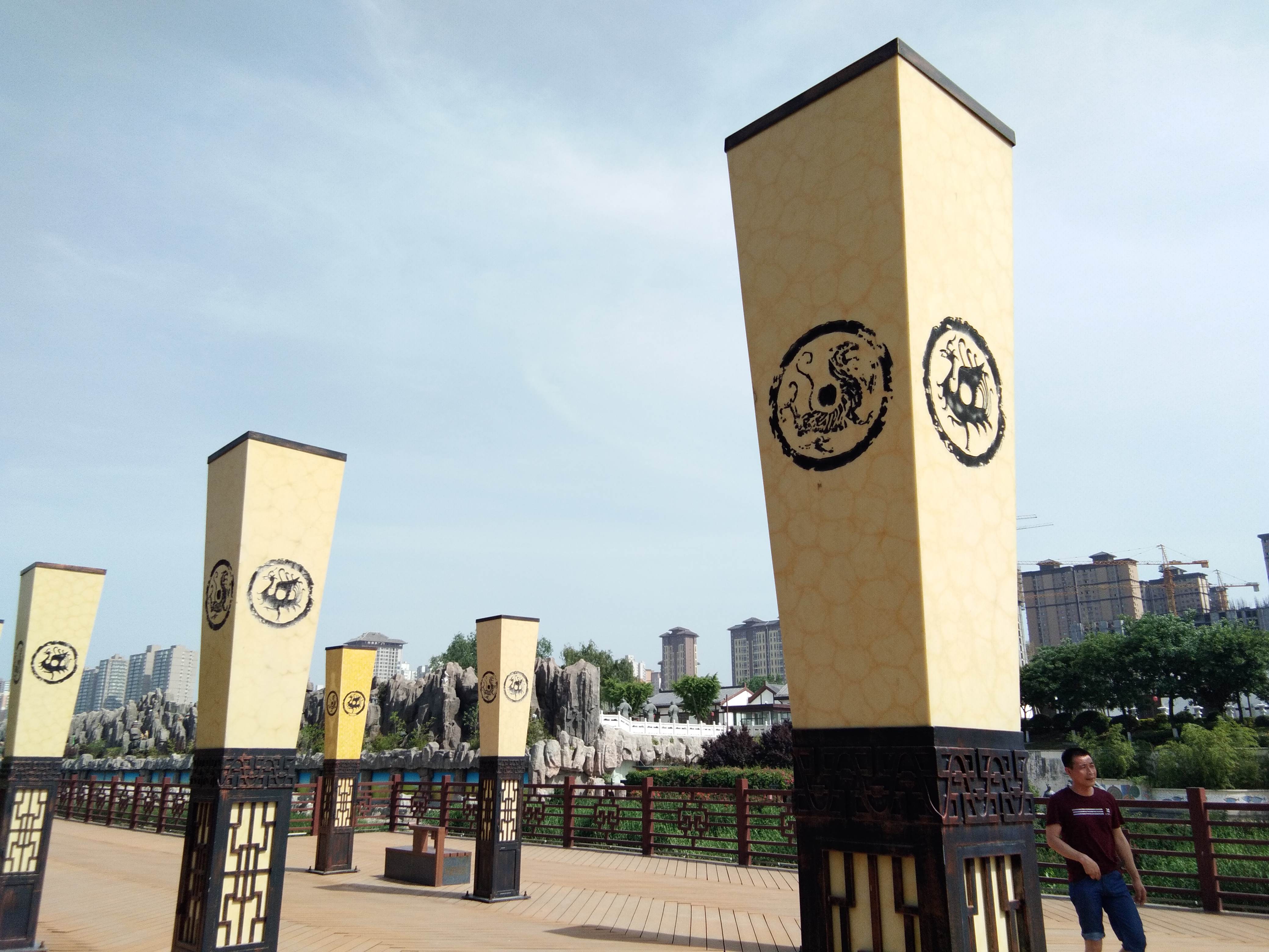 脚踏汉城湖公园全程!感受汉武辉煌!