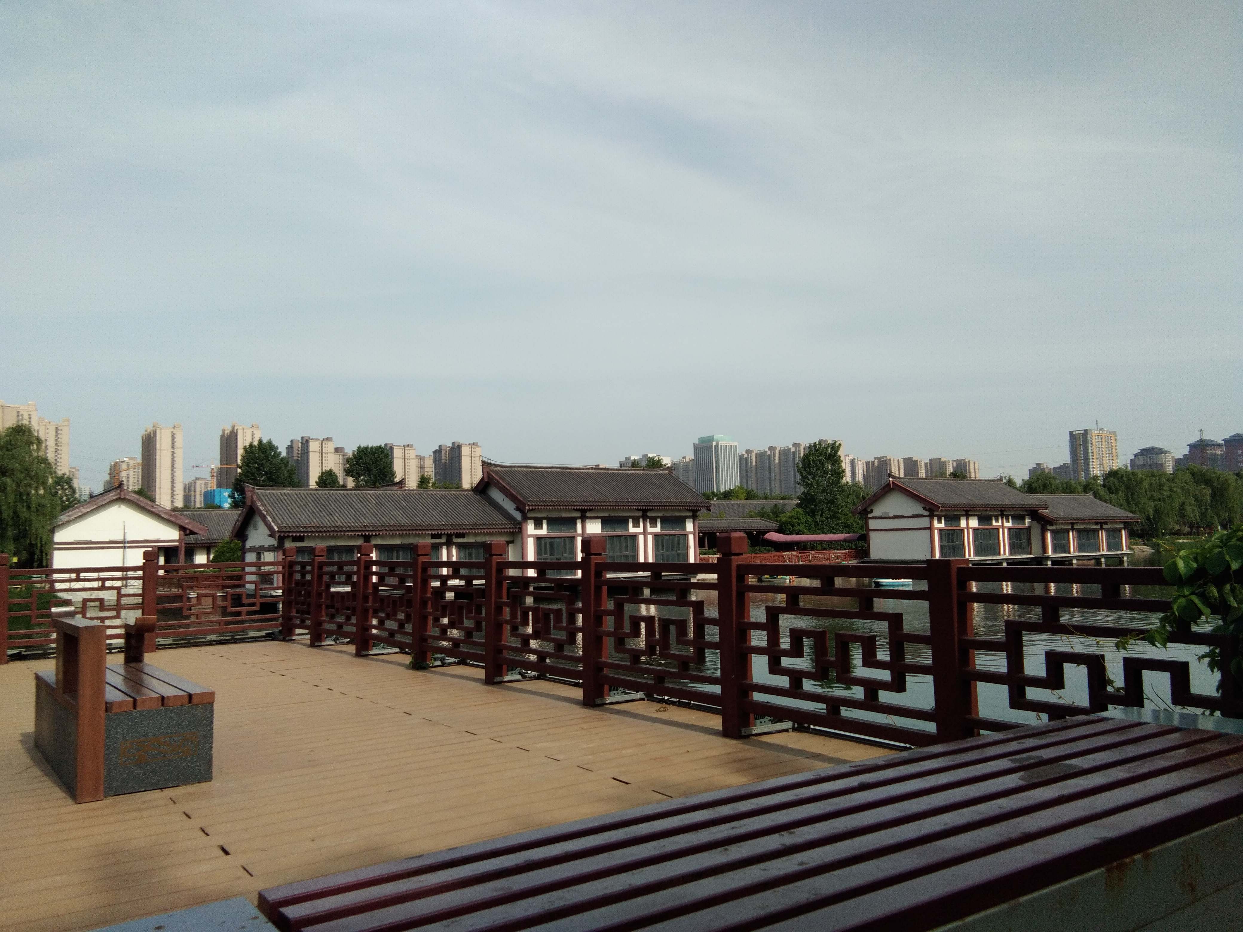 脚踏汉城湖公园全程!感受汉武辉煌!