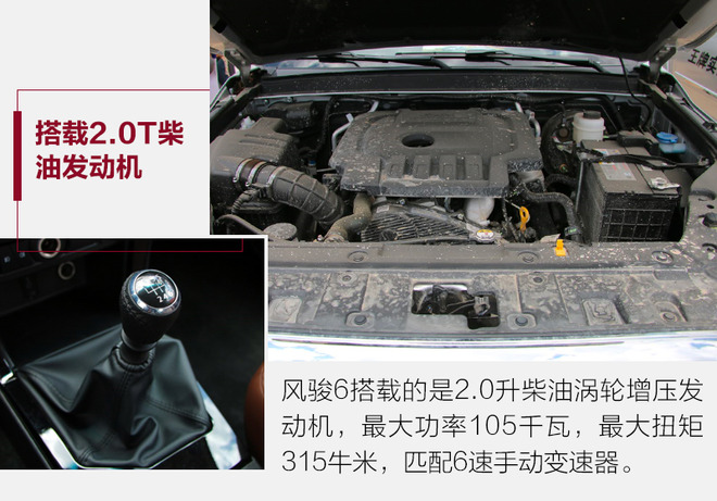 长城风骏6标准型两驱皮卡,长城风骏6全新柴油皮卡