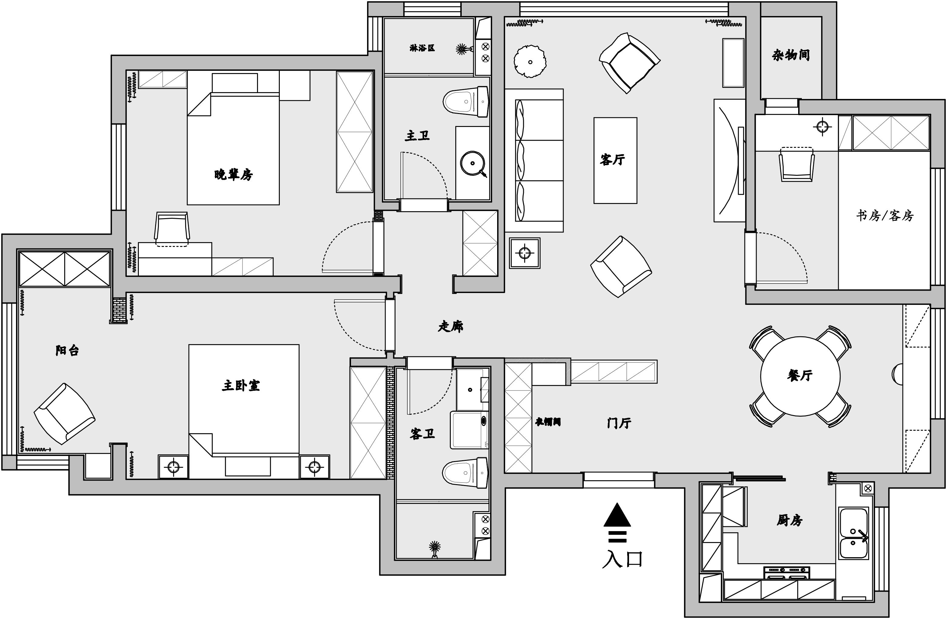淄博绿城百合装修,淄博绿城百合花园露台设计