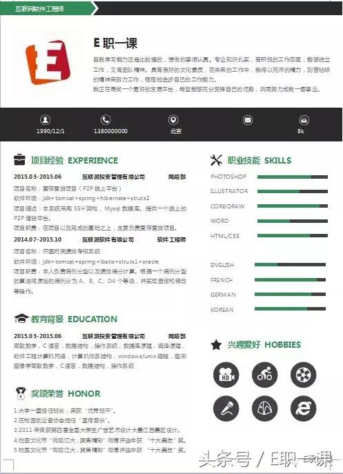 会计专业应届毕业生简历怎么写,适合应届生的优秀简历模板网站