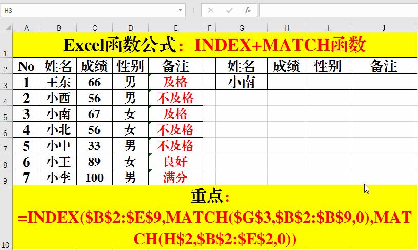 excel的chooseweekday函数公式,excel函数公式index和match的应用