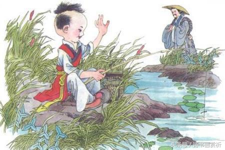 小娃撑小艇，偷釆白莲回六一到了，送您22首关于儿童的古诗……