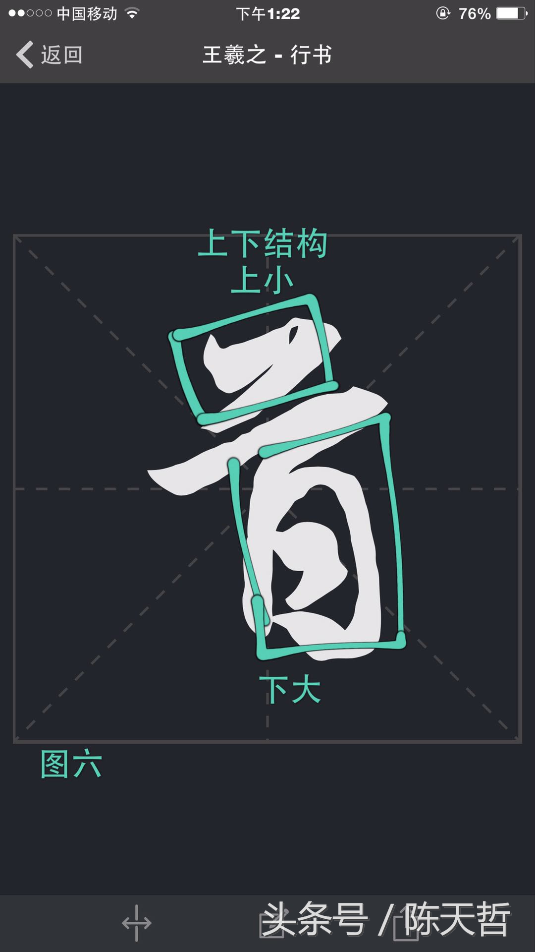 丧乱帖王羲之,王羲之丧乱帖章法分析图