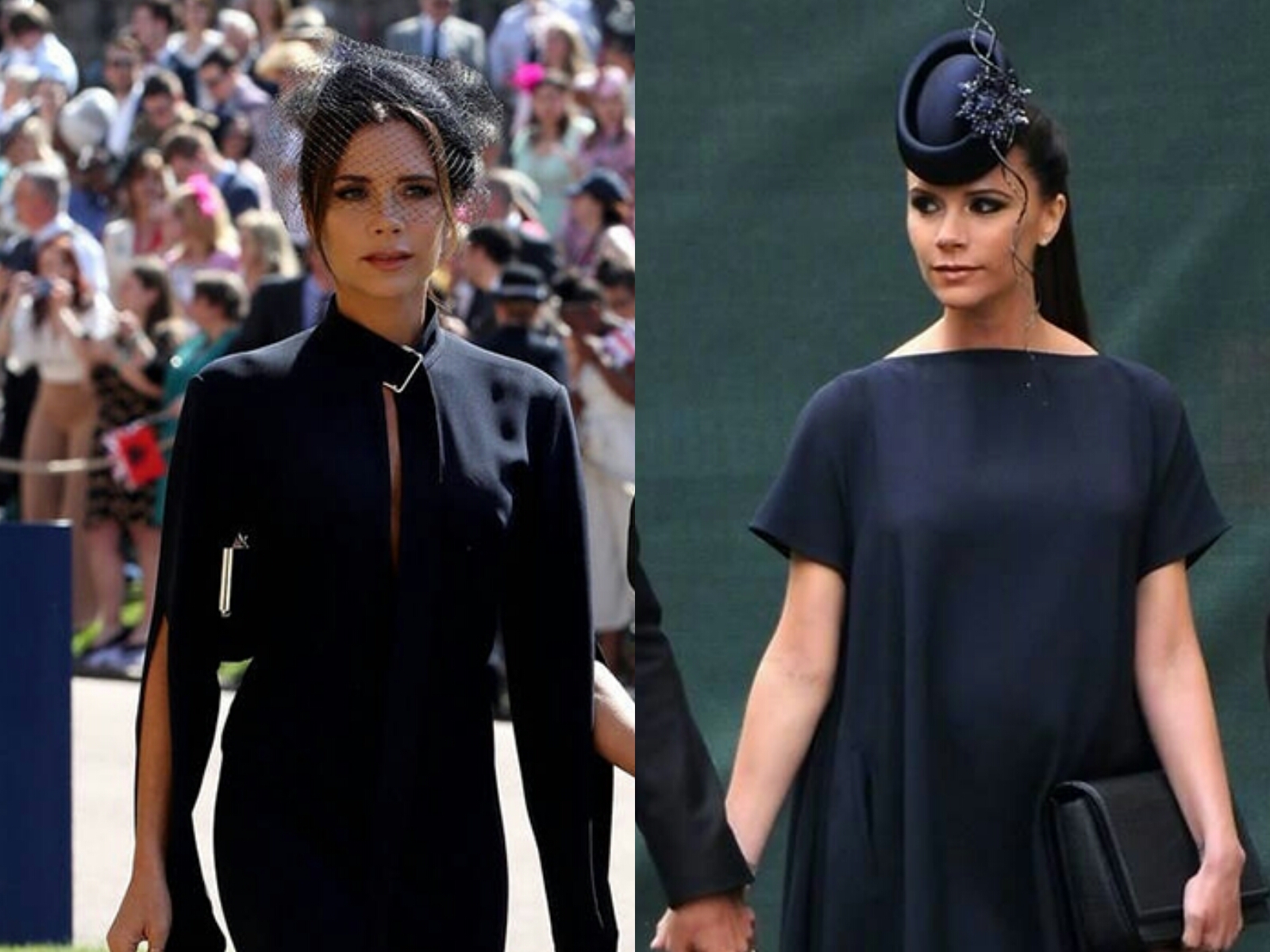 年轻时的贝嫂和小贝,小贝和贝嫂照片